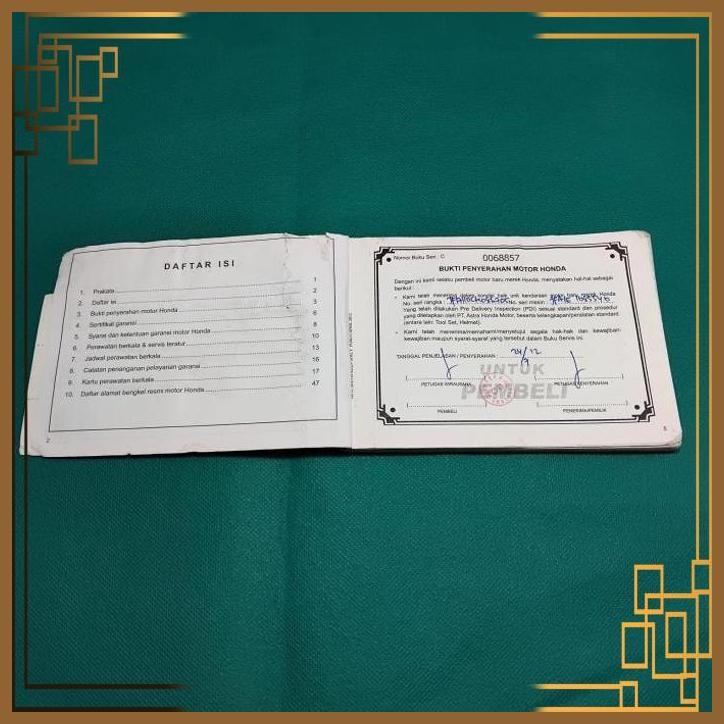 

[KNC] BUKU MANUAL SPACY PGM FI TAHUN 2012 65 HALAMAN KONDISI 92% C 0068857