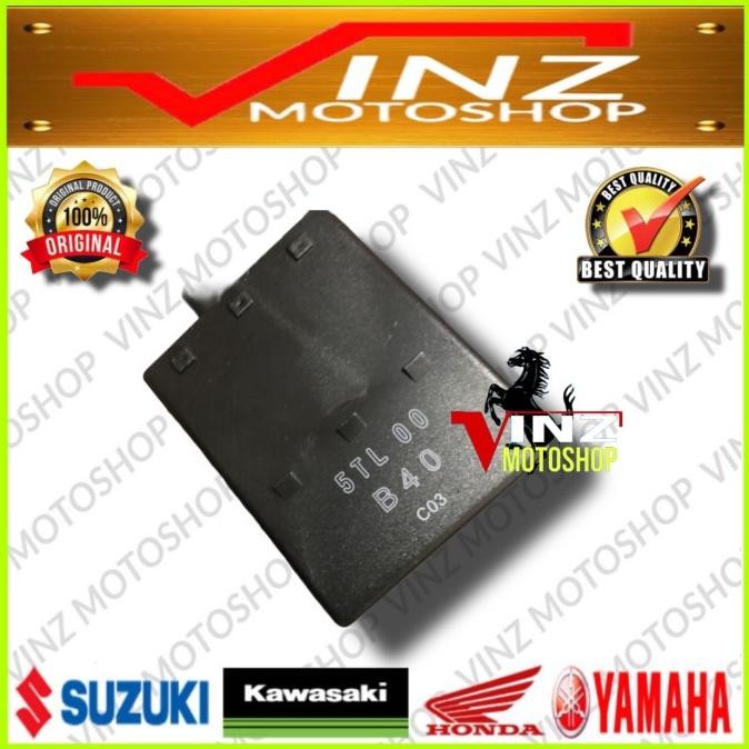 CDI ECU UNIT ASSY MOTOR YAMAHA MIO SPORTY SMILE OLD FINO CARBU 5TL [terbaik]