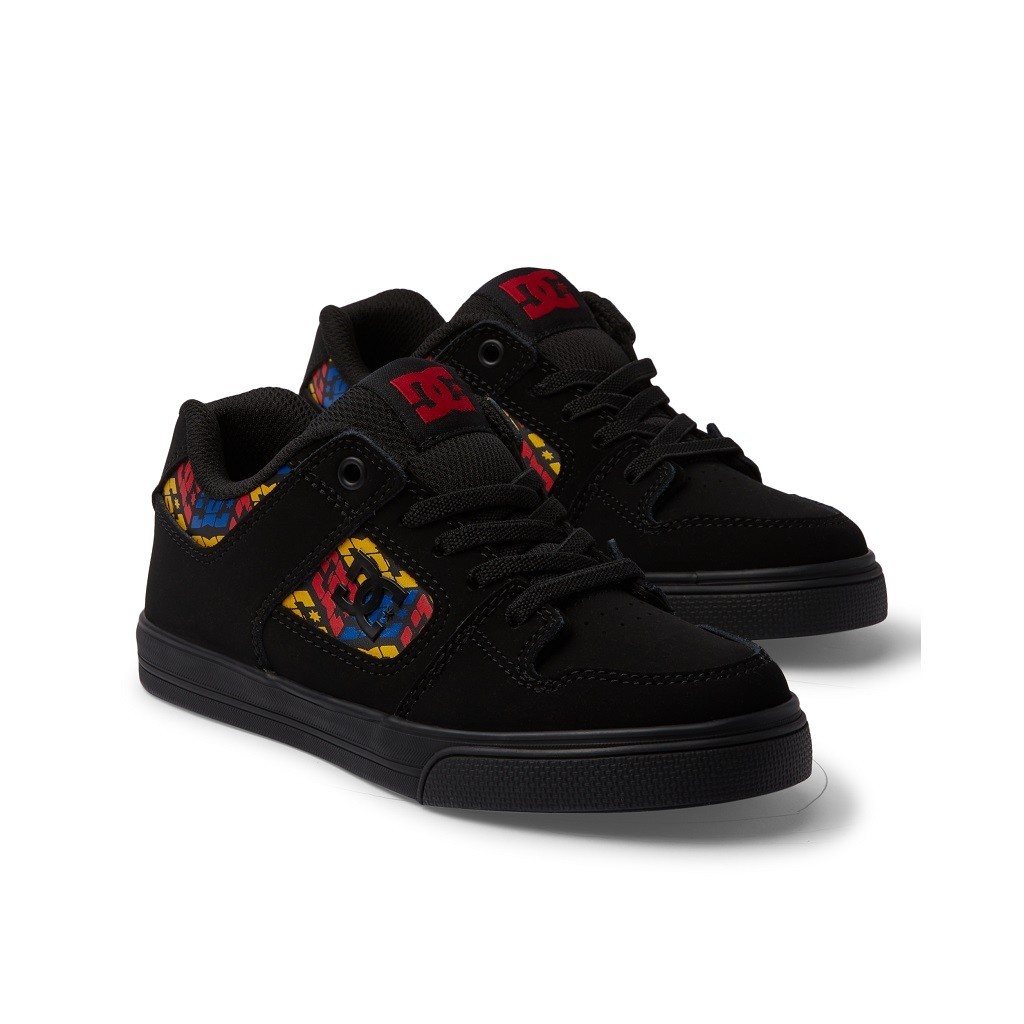 DC Shoes Boy Pure Elastic Shoes Black/Print ADBS300256