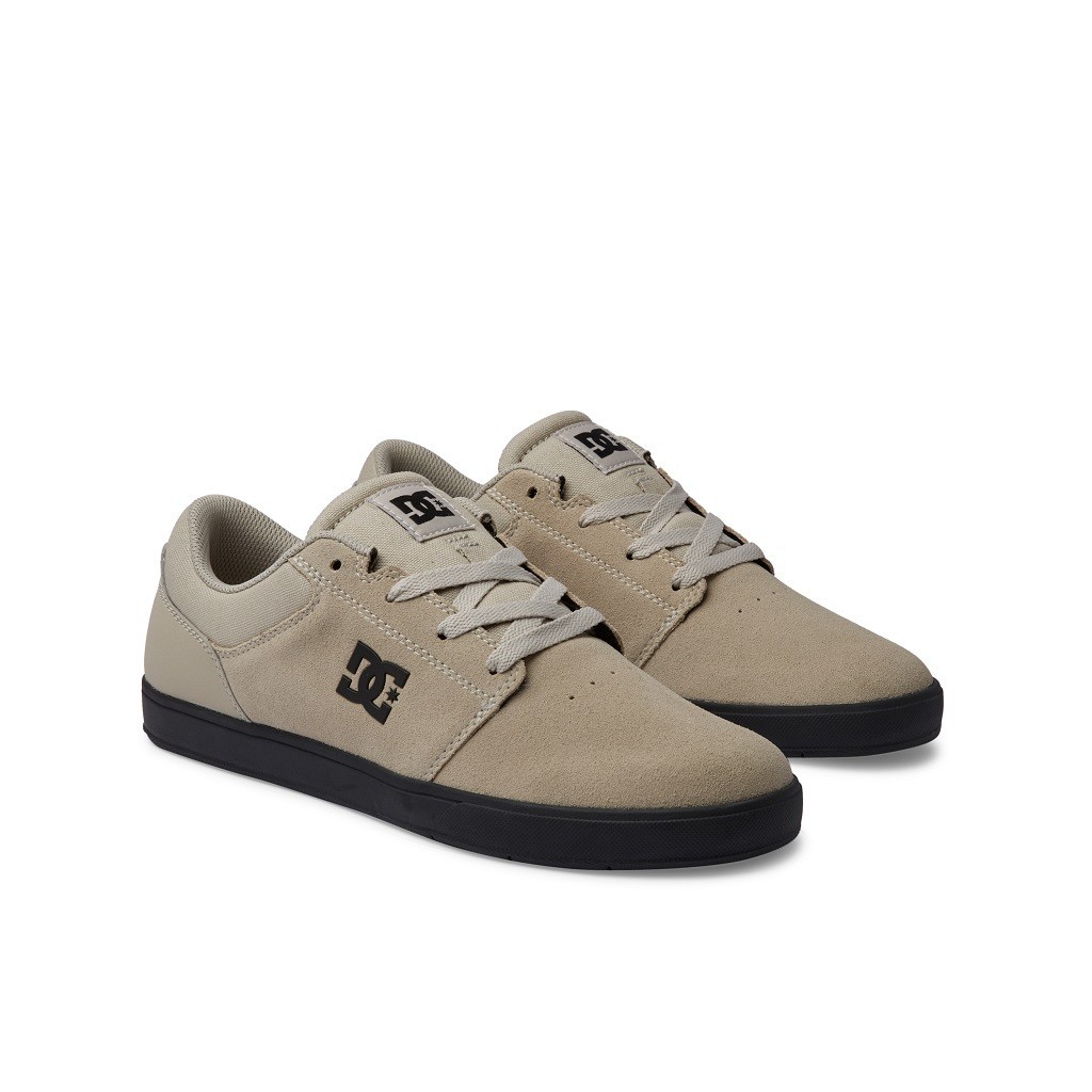 DC Shoes Men Crisis 2 Shoes Silver Birch ADYS100647