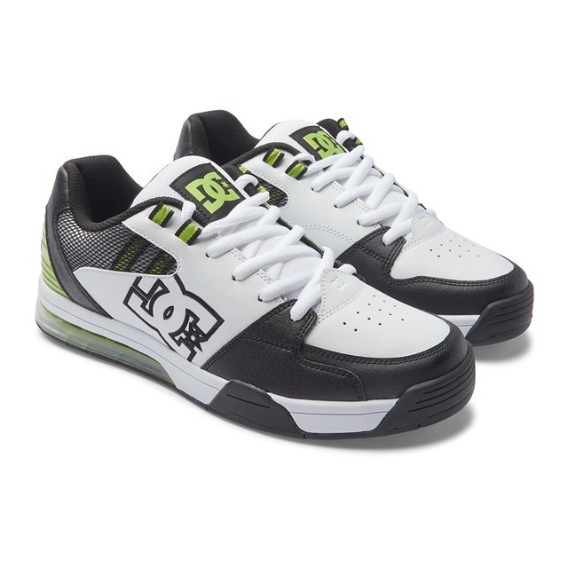DC Shoes Men Versatile Shoes White/Lime ADYS200075