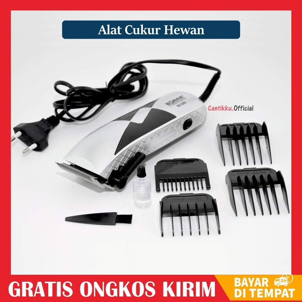 ALAT CUKUR BULU KUCING ALAT CUKUR ANJING PERAWATAN HEWAN ALAT CUKUR BULU ANJING SONAR SN-260