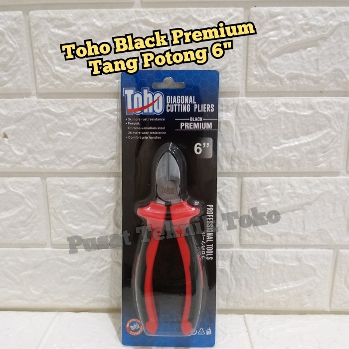 TERBARU TANG POTONG TOHO 6" / TANG POTONG TOHO BLACK PREMIUM