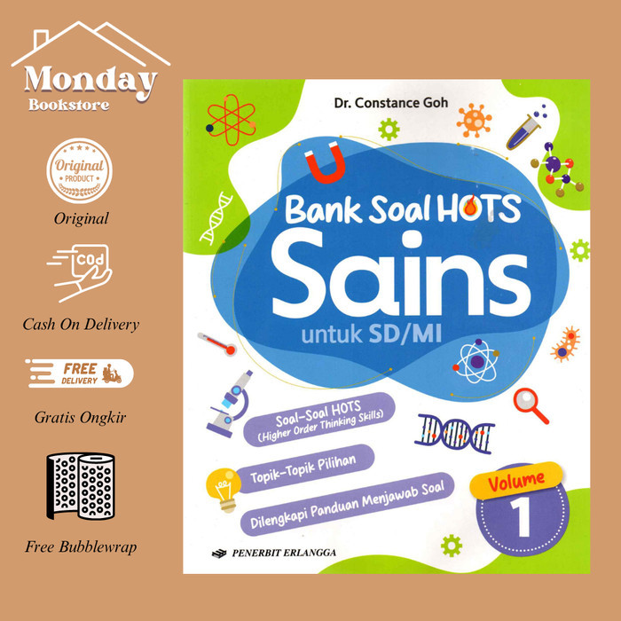 

BANK SOAL HOTS SAINS VOL.1 UNTUK SD/MI by PENERBIT ERLANGGA