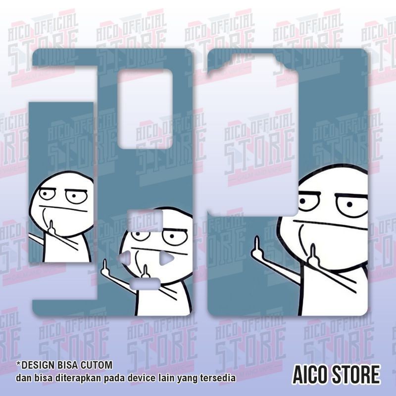 

*PromoTerjangkau* Stiker Anti Gores Be Delapan Puluh Garskin Wrap Premium / X Casing Case COD