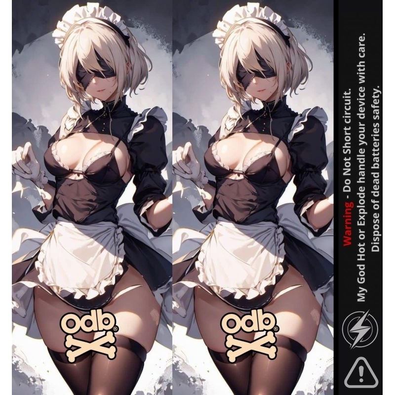 

*PromoTerjangkau* Ambitionstore Stiker Wrap Baterai 18650 Automata Series Pelindung Dan Penghias Untuk Segala Merek Garskin Premium / X Casing Case COD