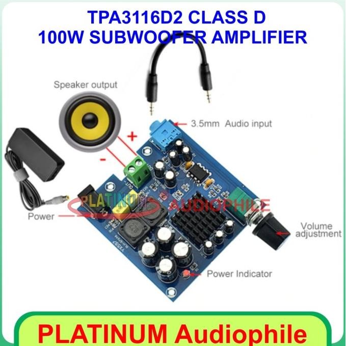 Langsung Order Tpa3116 Amplifier Class D 100W - Tpa3116D2 Class D Subwoofer Amplifier