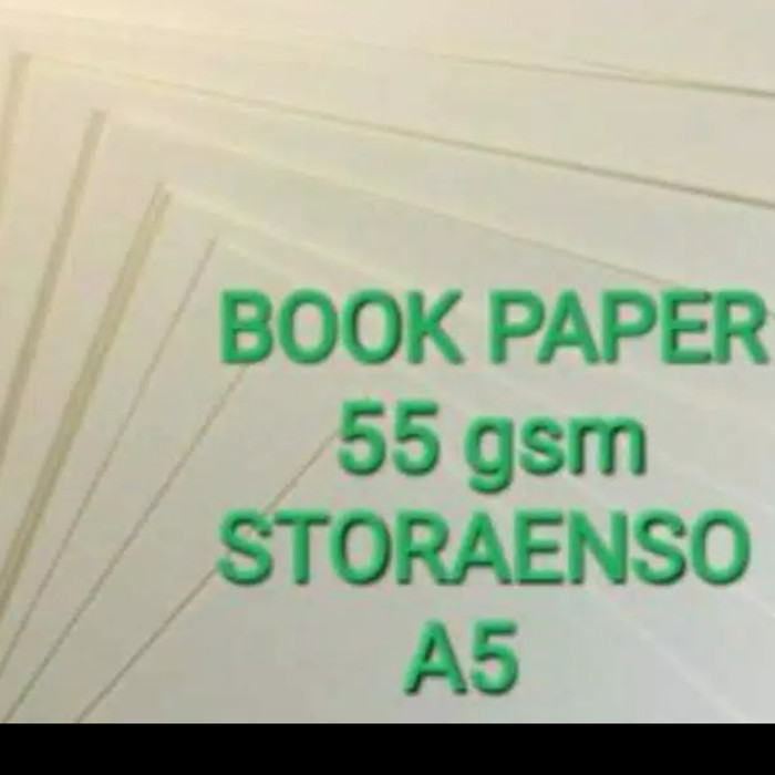 

Kertas novel/book paper 55 GSM A5 isi 500 lembar