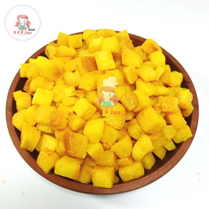 

Daka Daka Singkong Kotak Dadu Khas Padang Gurih Dan Renyah 500 Gram