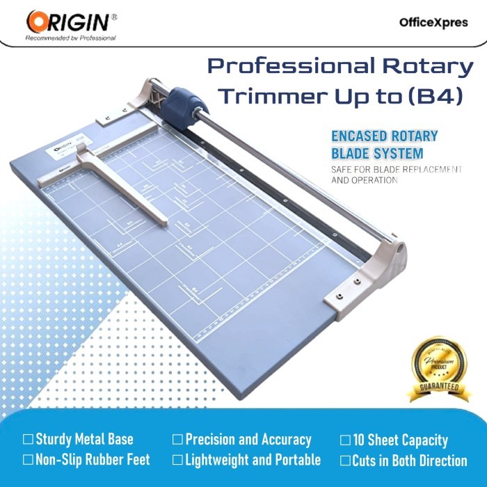 

Alat Pemotong Kertas Rotary A4 / Paper Cutter Rotary A4 Origin