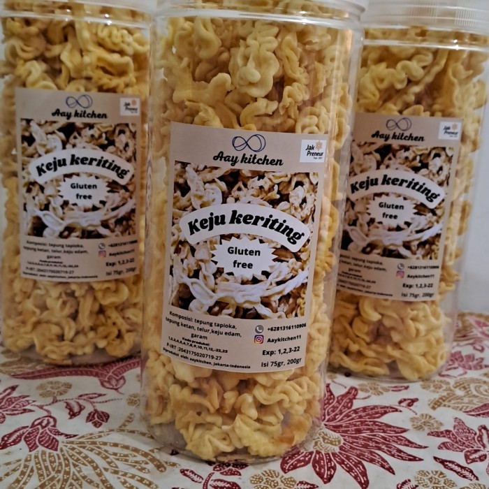 

TERLARIS! keju keriting