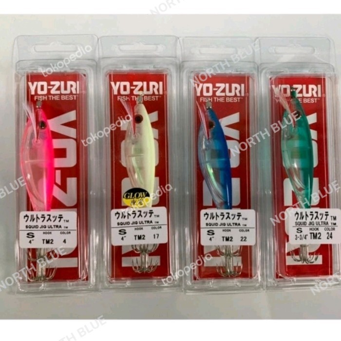 Umpan Cumi Yozuri Squid Jig Ultra Aurora