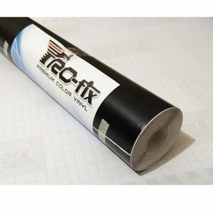 skotlet hitam doff 1 roll stiker skotlet motor hitam doff L 45 x P 15
