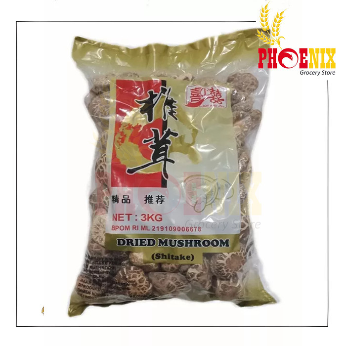 

JAMUR KERING HIOKO GRADE A, DRIED SHITAKE MUSHROOM 3 KG