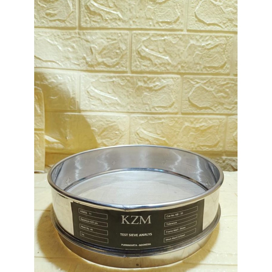 Stainless Sieve Ayakan Mesh 40 (425um)