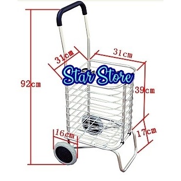 TAS KERANJANG BELANJA FASHION RODA 2