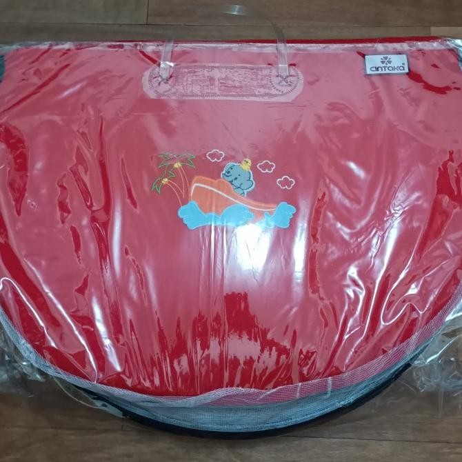 Kasur Bayi Busa Lipat Oval + Kelambu Cintaka CTK 1403