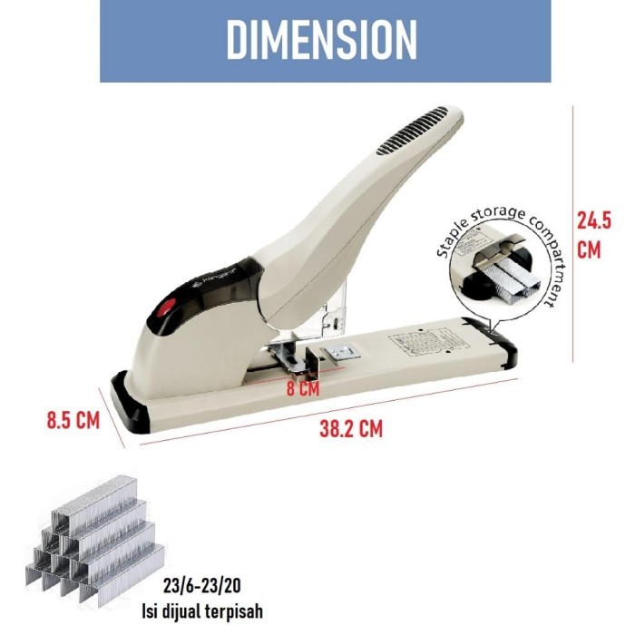 

Staples Jilid DS 23S20FL (HD 12S20FL) Kangaro