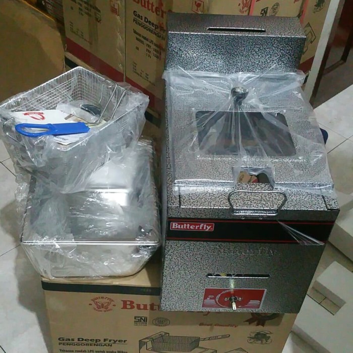 deep fryer butterfly gas / penggorengan ayam