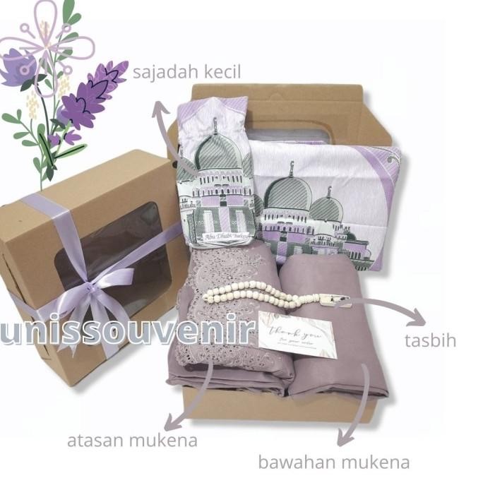 Hampers Mukena Khadijah Series/Kado Cewek/Hadiah Ulang Tahun/ Wedding Terlaris