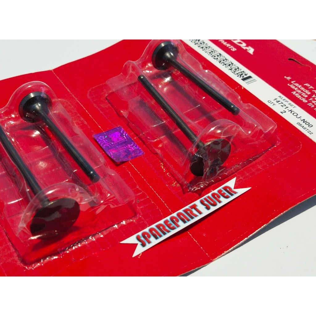 KLEP SET GENIO PART KOJ, PAYUNG KLEP SEPEDA MOTOR HONDA GENIO, KLEP SET