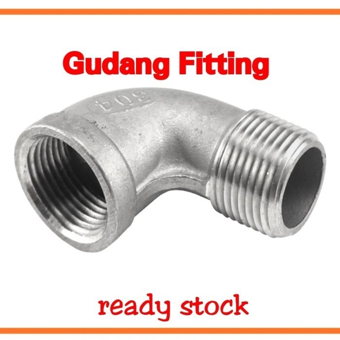 Street Elbow Stainless 2 1/2" inch