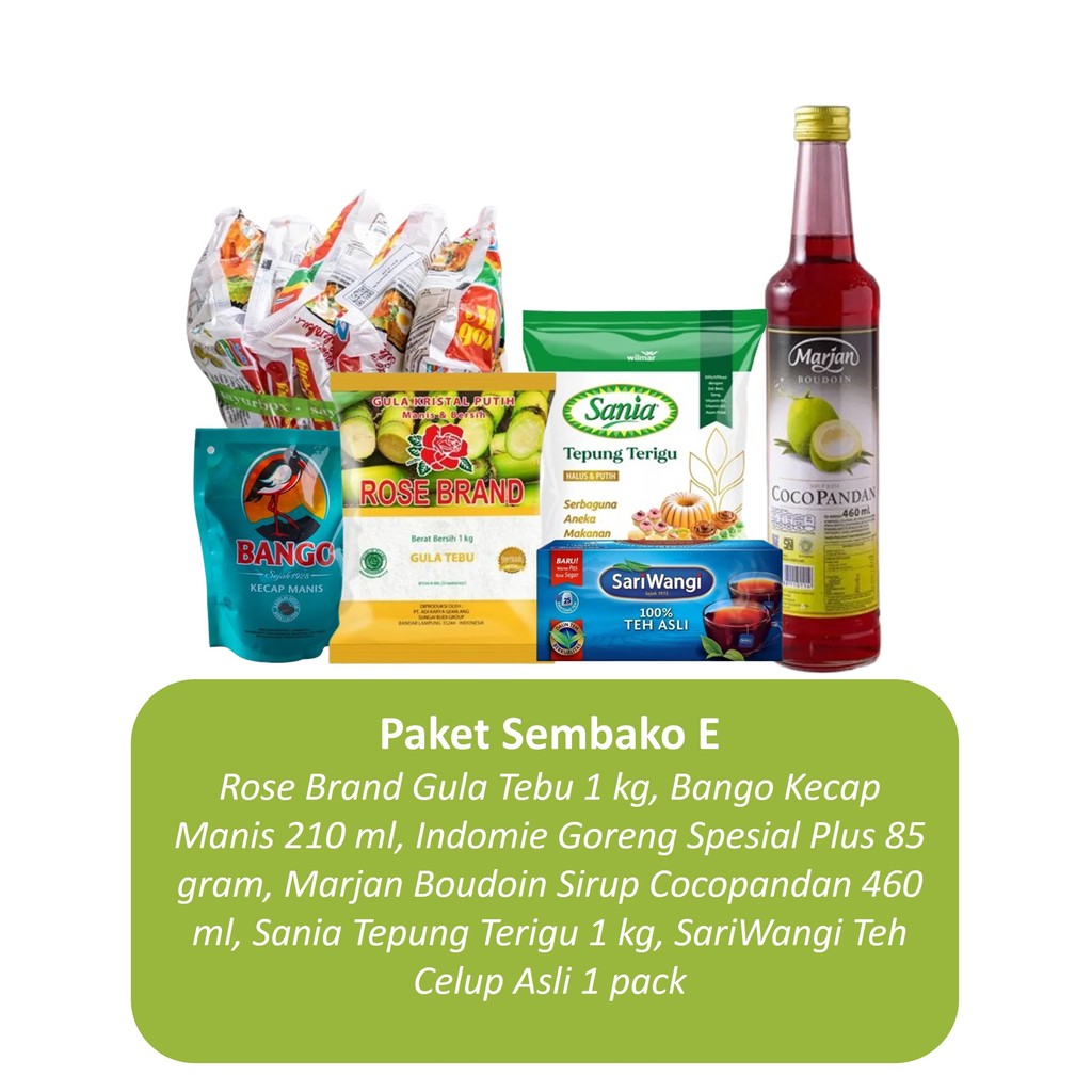

Paket Sembako E 1 pack