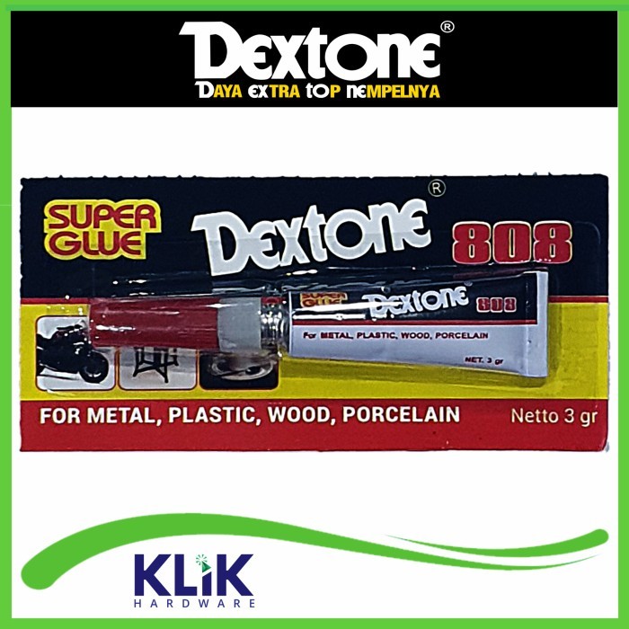 

Dextone Lem Super Glue Power Glue Instant