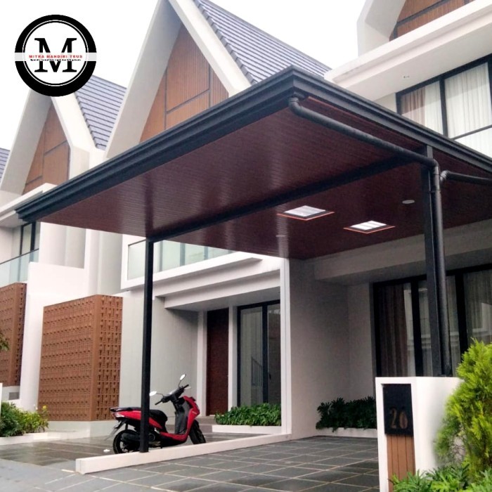kanopi hollow galvanis plus plafon pvc
