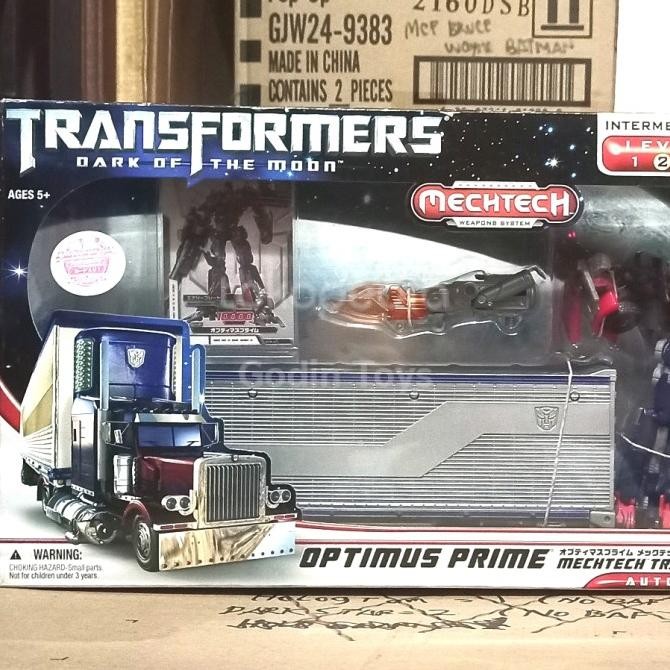 Transformers Optimus Prime Mechtech Trailer DOTM voyager takara tomy