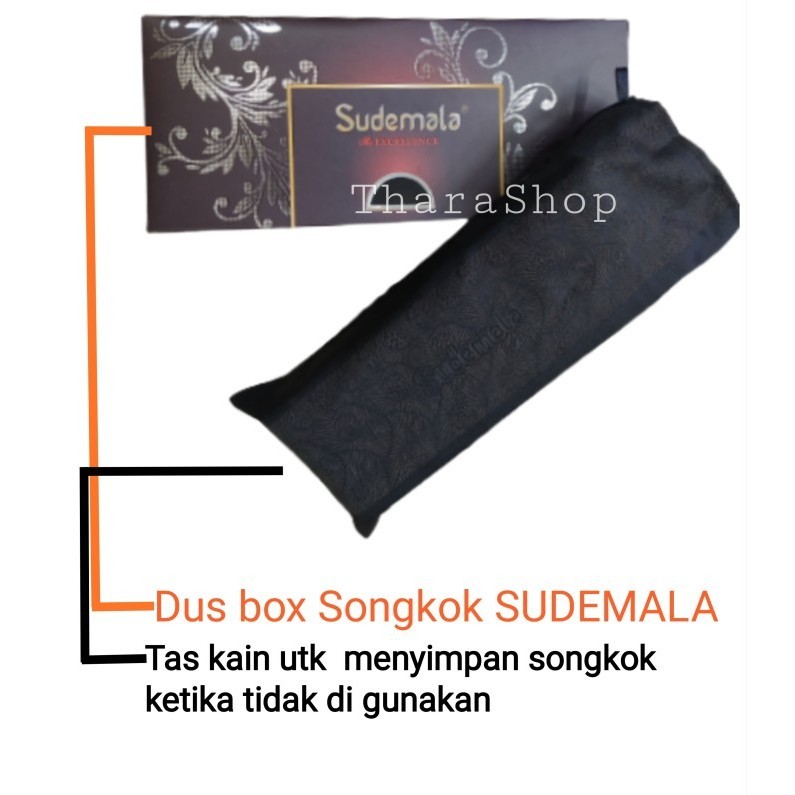 Murah Peci Songkok Sudemala IMPERIAL BORDIR SPECIAL AC Tinggi 9 cm Kopiah Non COD