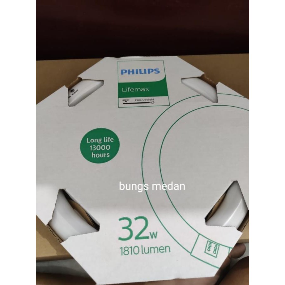 TERBARU - LAMPU PHILIPS TL RING 32W 32WATT 32 WATT TLE TL-E PUTIH 54 765 TLRING