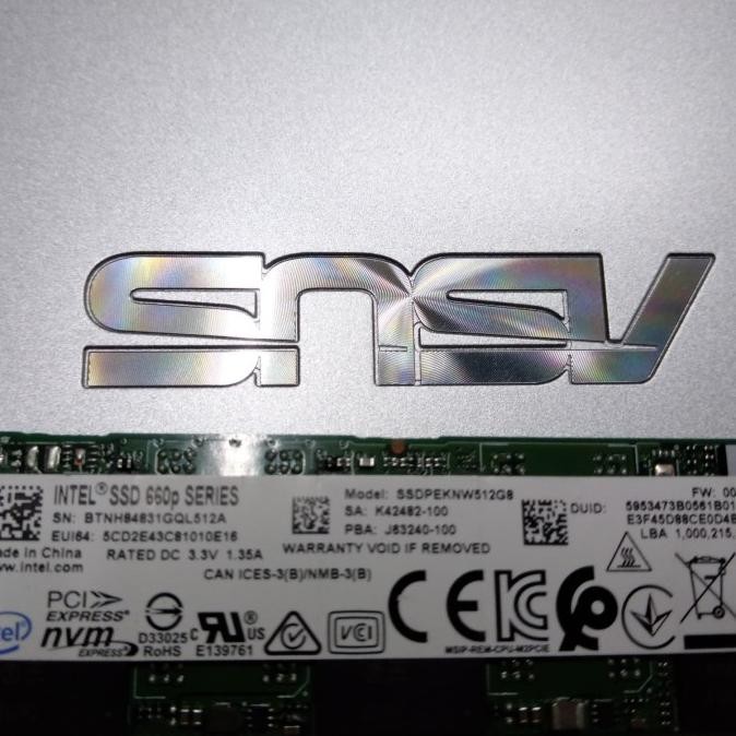 Ssd 512Gb For Laptop Premium Produk