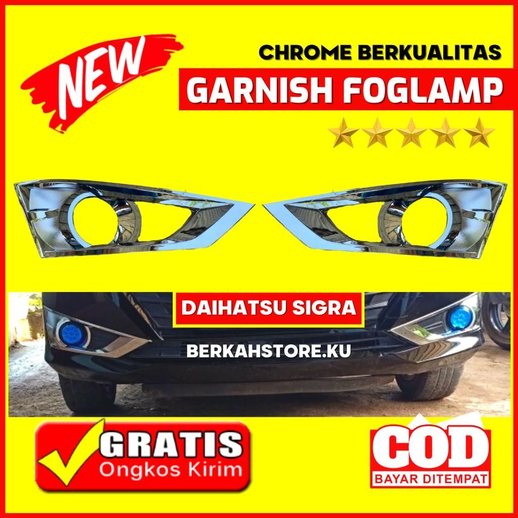Cover Foglamp Sigra Truk Kualitas Premium Isi 2 Aksesoris Lampu Kabut Sigra Garnis Cover Foglamp Lam