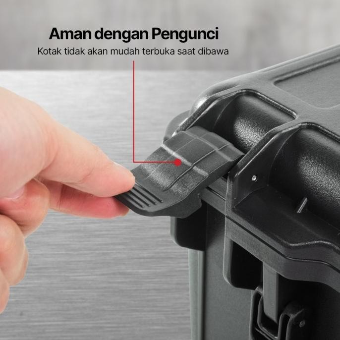 Murah Kotak Perkakas Pelican Taffguard Box Penyimpanan Multifungsi Dengan Busa Pengaman - Th5