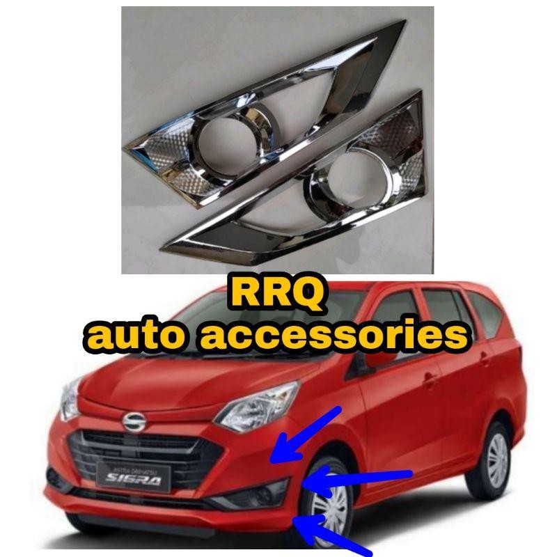 Ring Foglamp Sigra Garnish Fog Lamp Daihatsu Sigra Variasi Lampu Kabut Sigra Cover Foglamp Sigra Mod