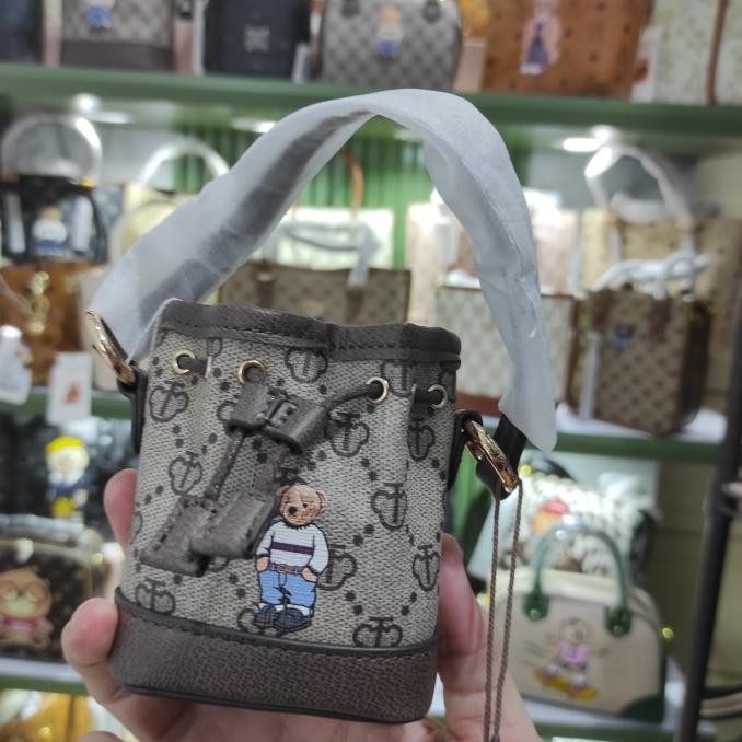 Murah Ttwn Bear Original Tn3902 Sling Bag Mini - Tas Serut Mini - Ttwn Bear