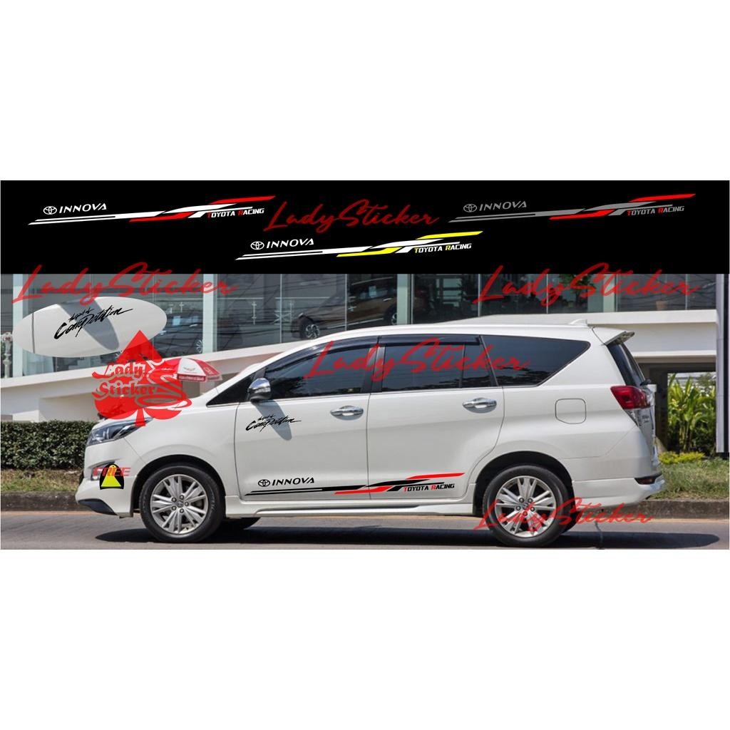 Cutting Sticker Toyota Innova Sticker List Mobil Toyota Innova Calya Xenia Sigra Innova Sporty Dll