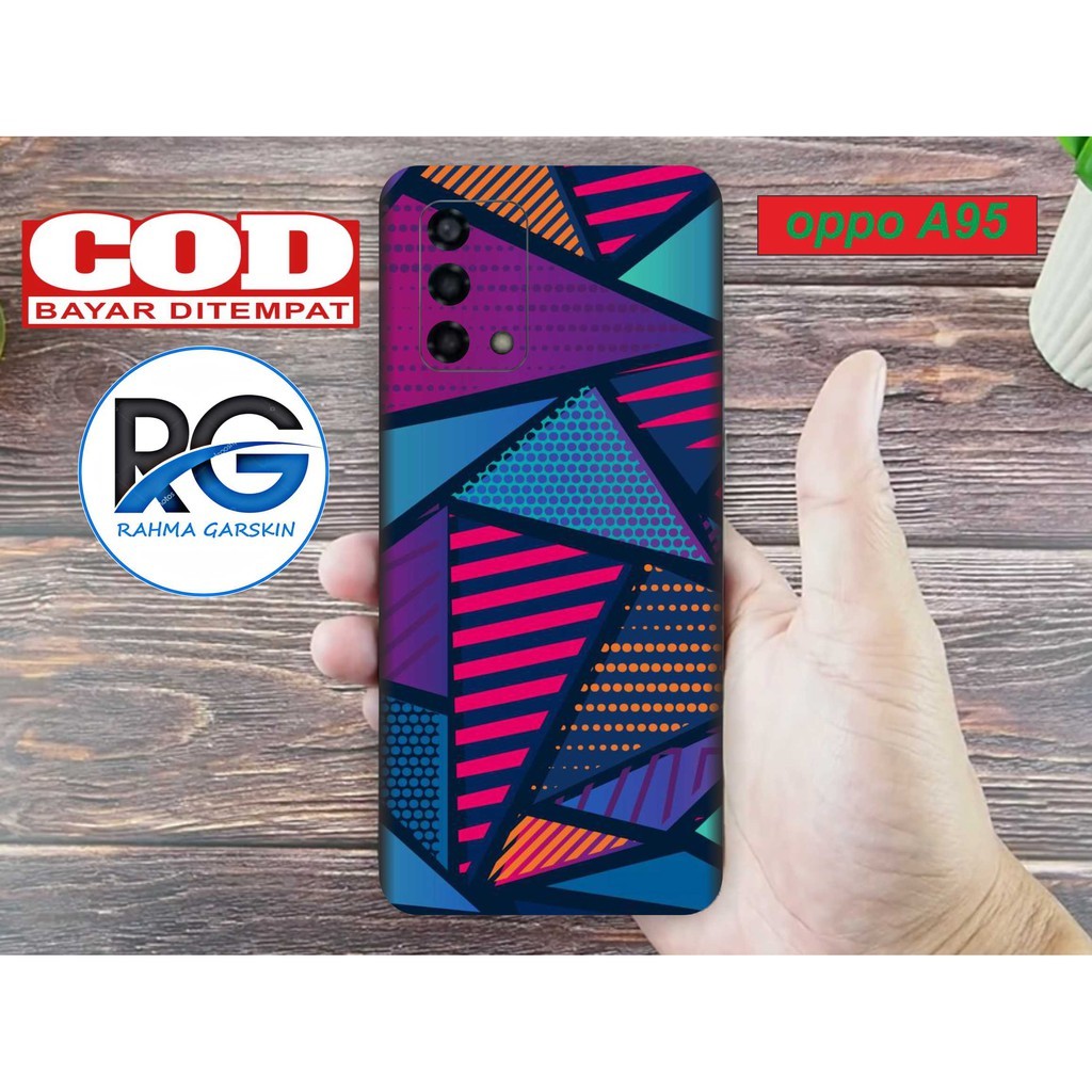 

*PromoTerjangkau* Oppo A95 Garskin Wrap Stiker Premium / X Casing Case COD