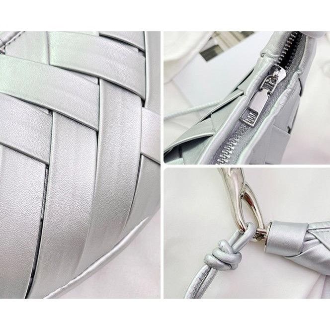 Promo Huer ~ Tas Wanita Ovelliy Intrecciato Hobo Bag 9536-567