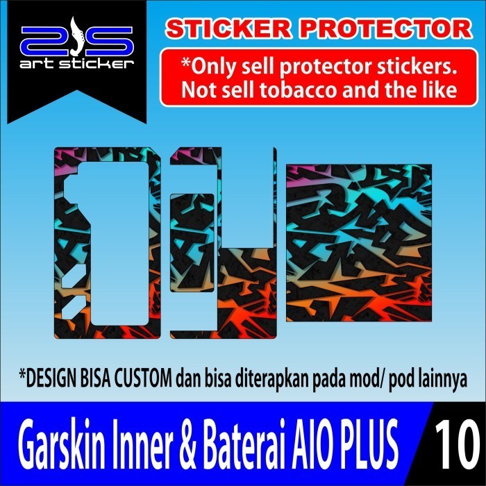 

*PromoTerjangkau* Inner Baterai Man To Aio Plus Demon Slayer Garskin Wrap Stiker Premium / X Casing Case COD