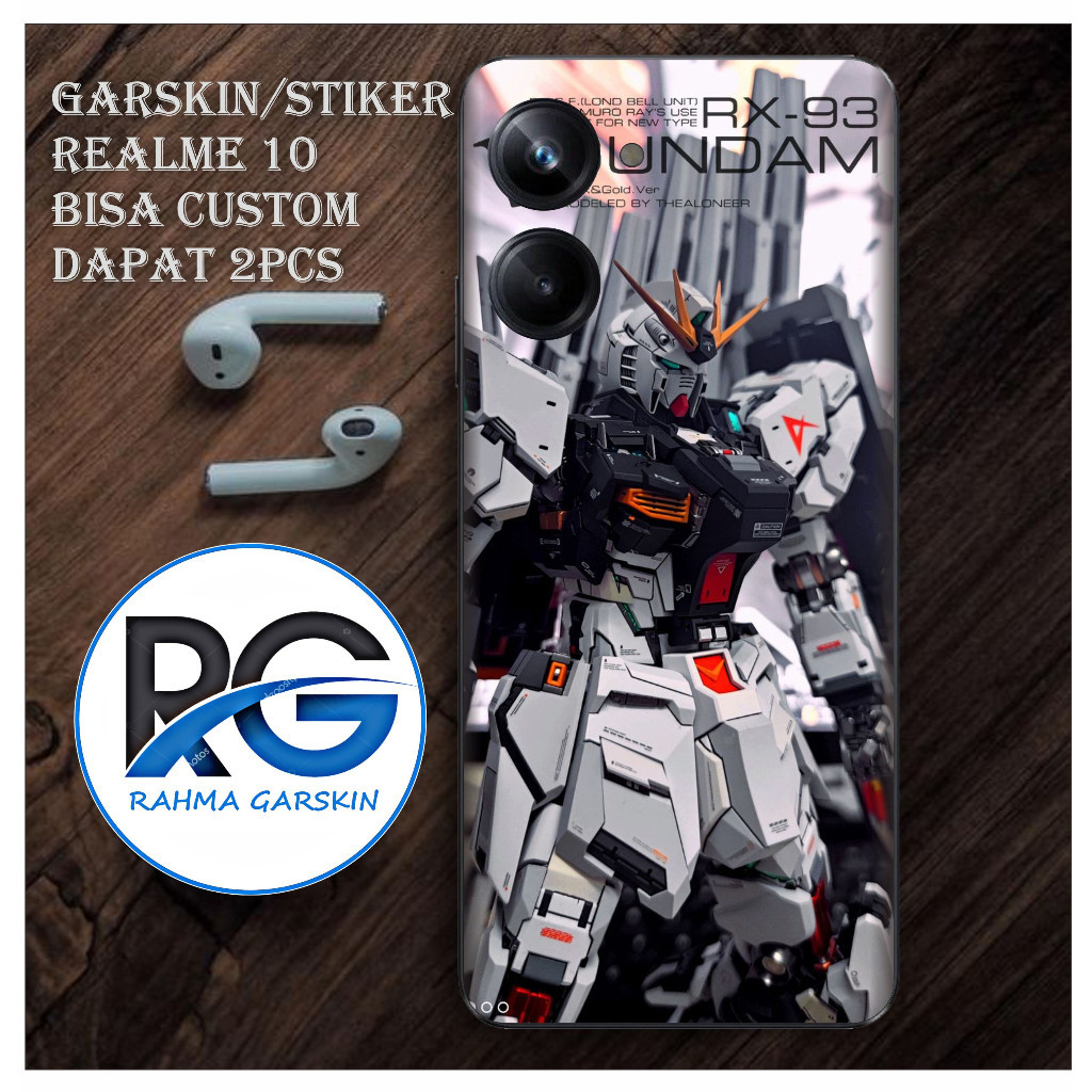 

*PromoTerjangkau* Realme 10 Garskin Wrap Stiker Premium / X Casing Case COD