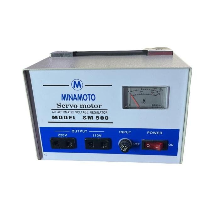 AVR STAVOL STABILIZER SERVO MOTOR MINAMOTO SM 500
