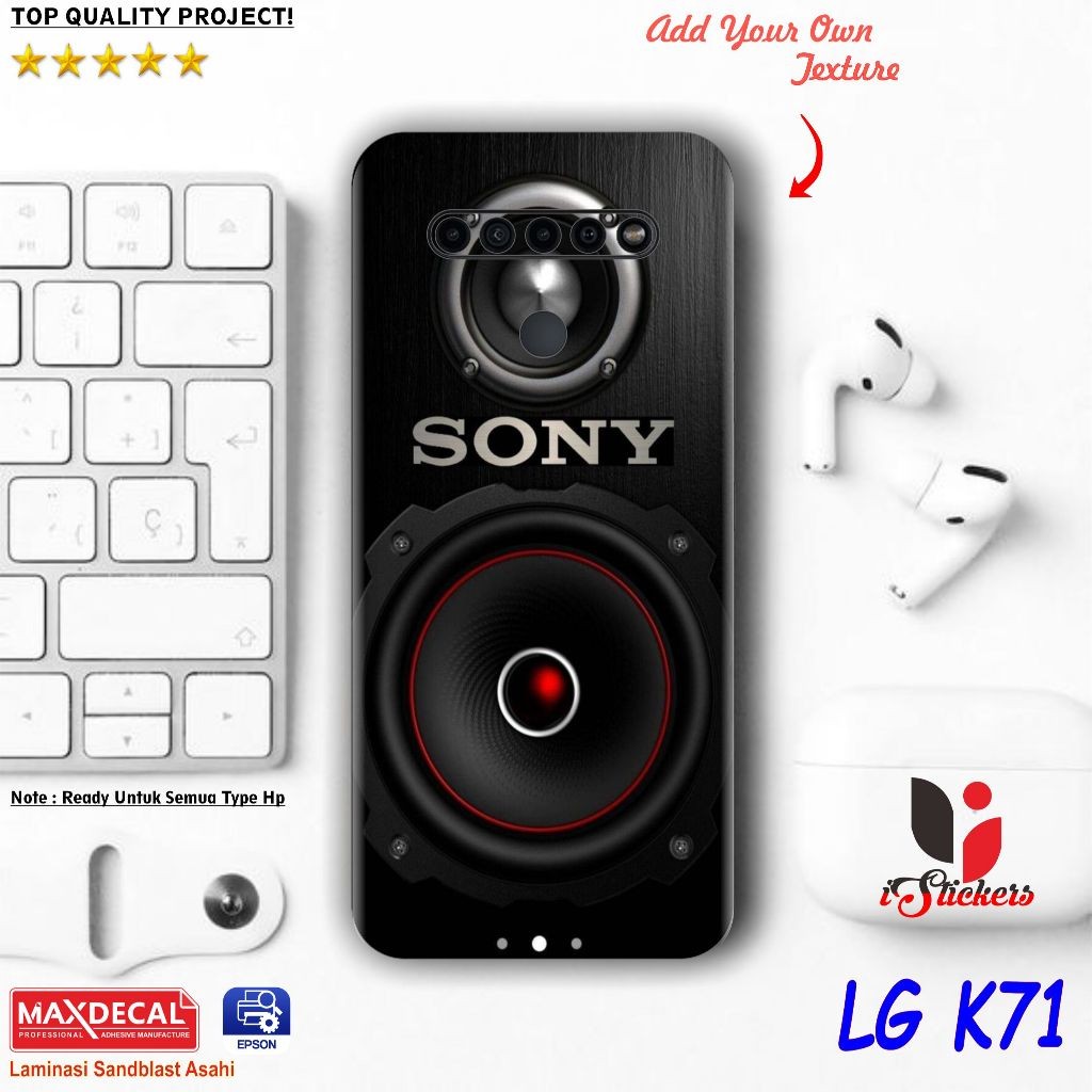 

*PromoTerjangkau* LG K71 Garskin Wrap Stiker Premium / X Casing Case COD
