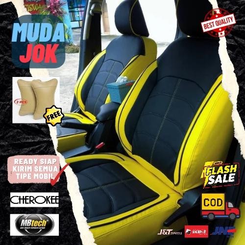 Sarung Jok Agya Ayla Jazz Brio March Yaris 2 Baris Bahan Zeus