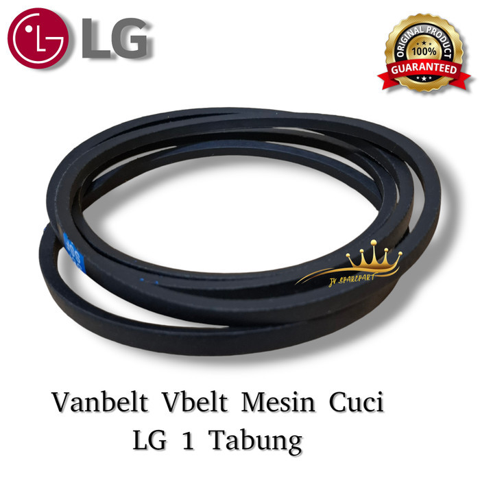 KARET V BELT MESIN CUCI 1 TABUNG LG KAPASITAS CUCI 7 KG SAMPAI 8.5 KG