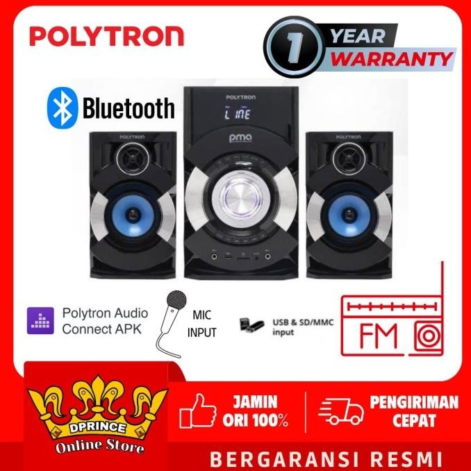 Grosir Polytron Speaker Bluetooth 9527 Radio Fm Pma 9527 / Pma9527