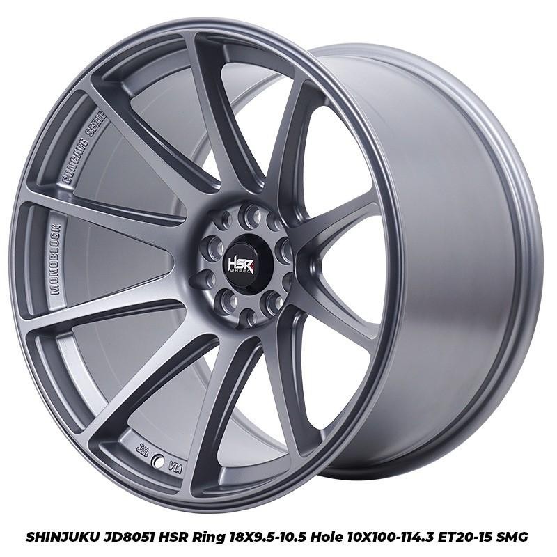 Velg Racing Mobil Civic Merek Hsr Wheel Shinjuku Ring 18 Bisa Juga Untuk Innova Crv Camry Dll