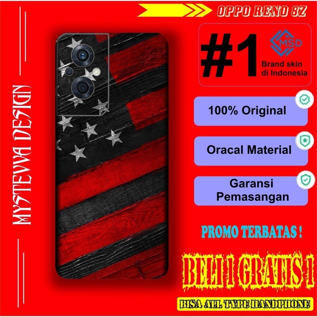 

*PromoTerjangkau* Oppo Reno Garskin Wrap Stiker Premium / X Casing Case COD