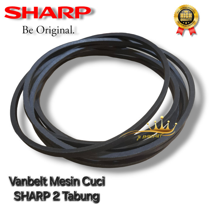 [ES-T95CL] VANBELT V BELT MESIN CUCI SHARP 2 TABUNG QUALITY